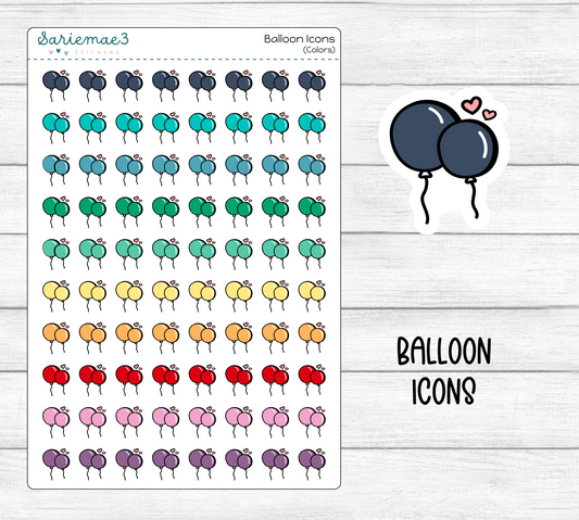 Balloons Icons (Reformat)