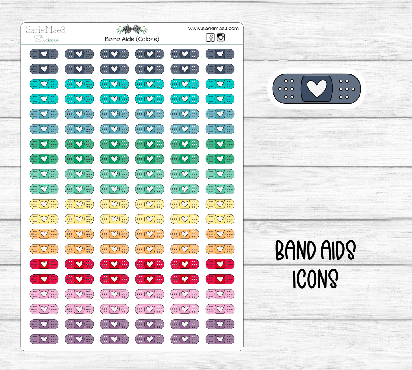 Band Aids Icons