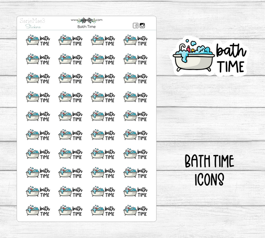 Bath Time Icons