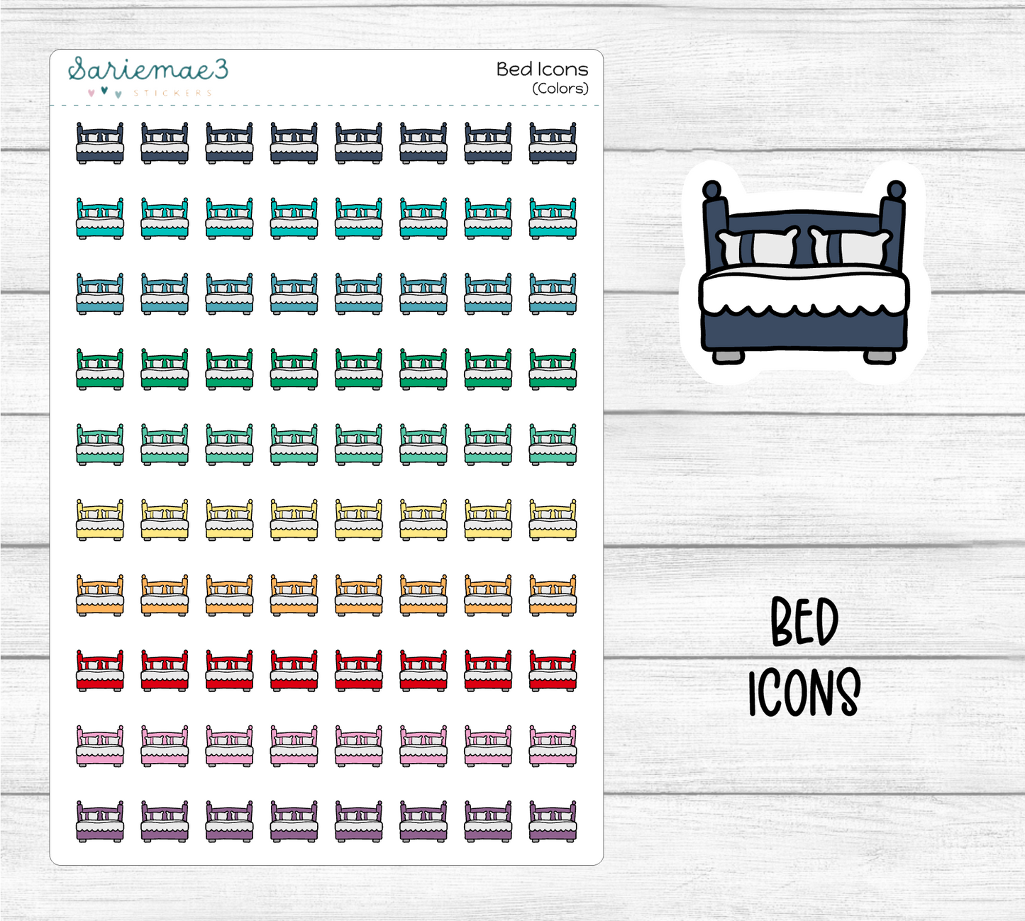 Bed Icons