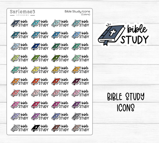 Bible Study Icons
