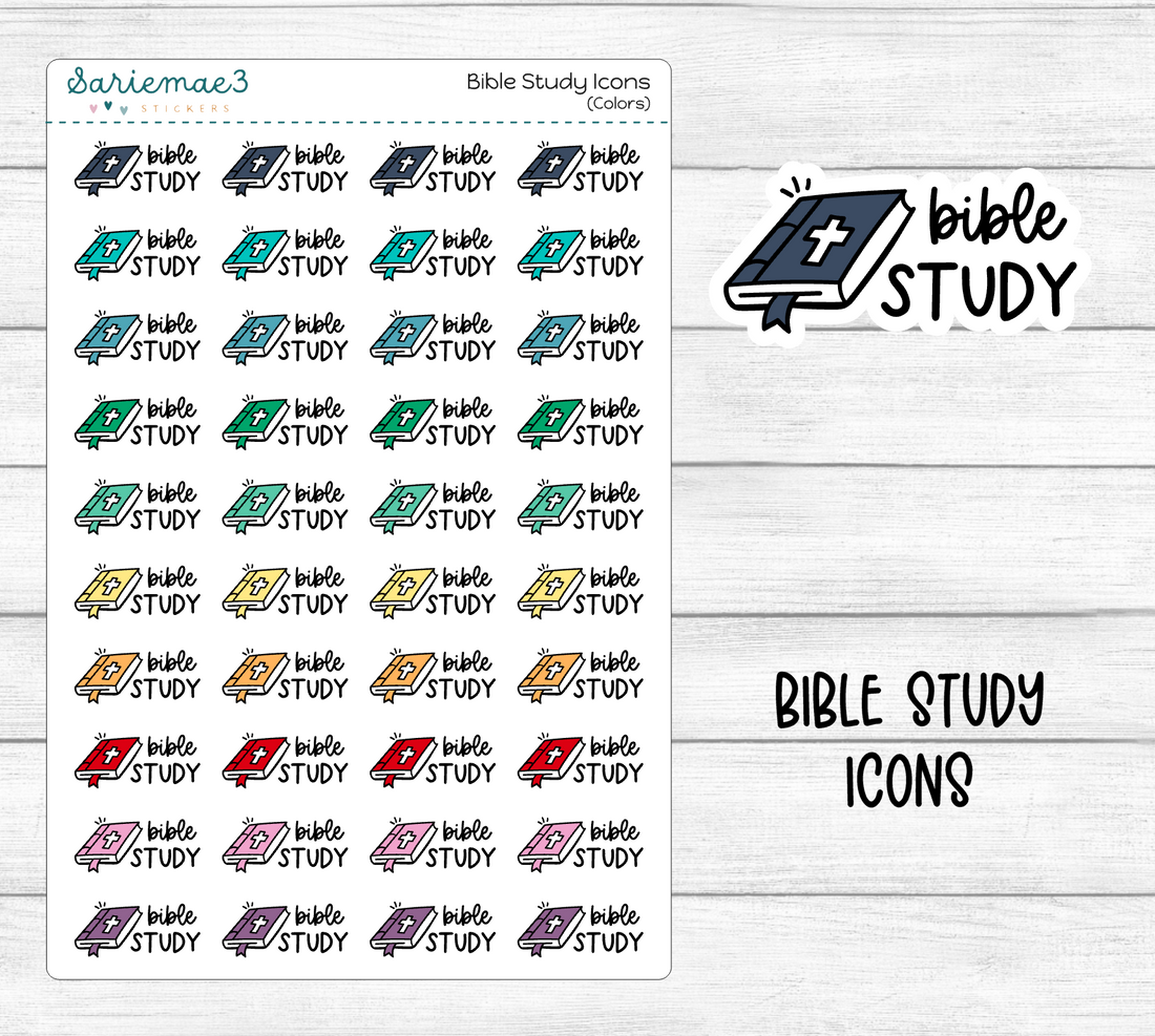 Bible Study Icons – SarieMae3