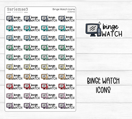 Binge Watch Icons