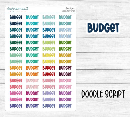 Budget (Doodle)