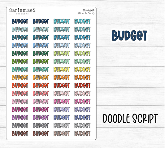 Budget (Doodle)