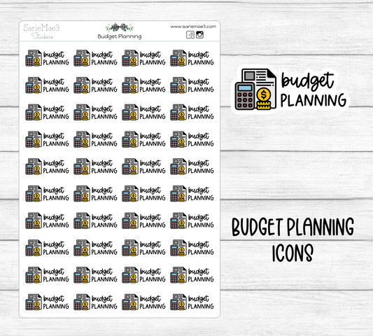 Budget Planning Icons