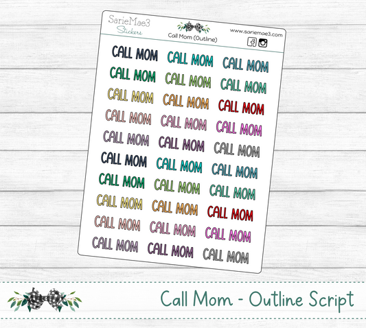 Call Mom (Outline)