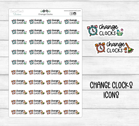 Change Clocks Icons