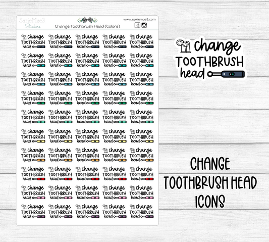 Change Toothbrush Head Icons