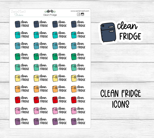 Clean Fridge Icons