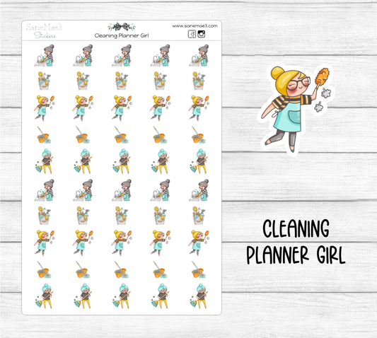 Cleaning (Planner Girl)