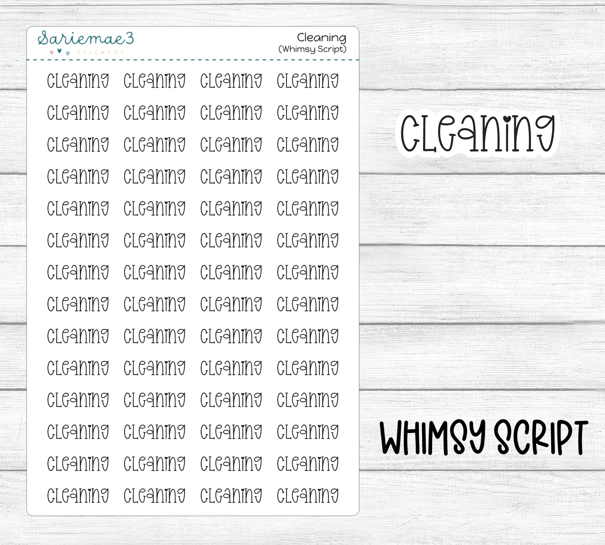 Whimsy Clean Cleaning (Whimsy) – SarieMae3