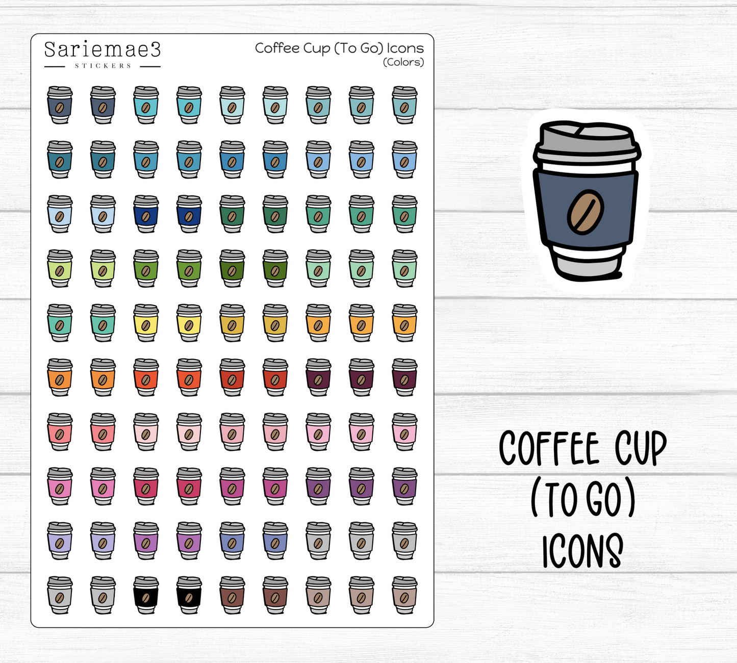Coffee Cup (To Go) Icons