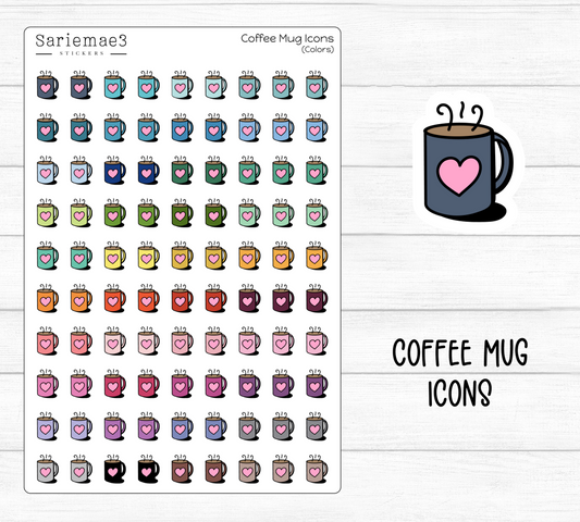 Coffee Mug Icons
