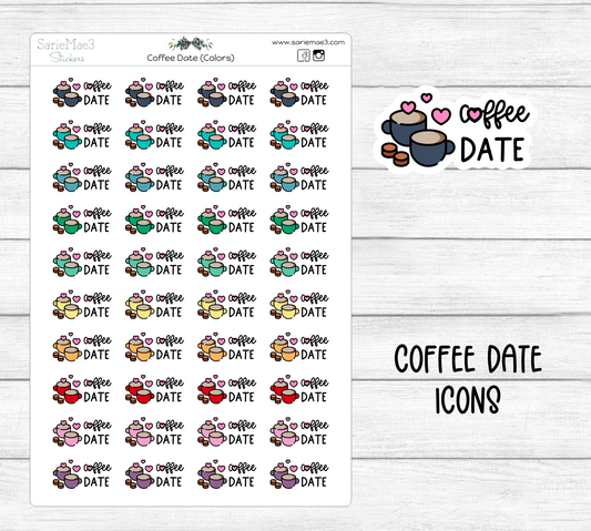 Coffee Date Icons