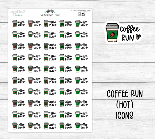 Coffee Run (Hot) Icons