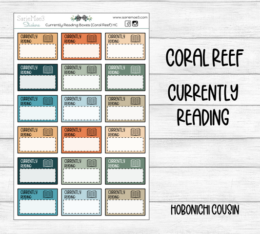 Currently Reading Boxes (Coral Reef) Hobo Cousin