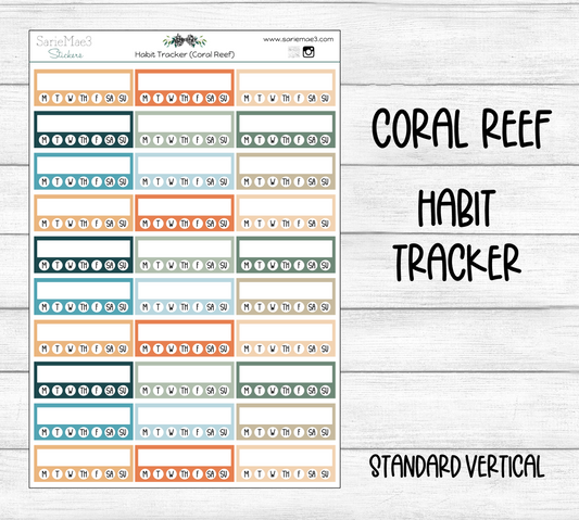 Habit Tracker (Coral Reef)