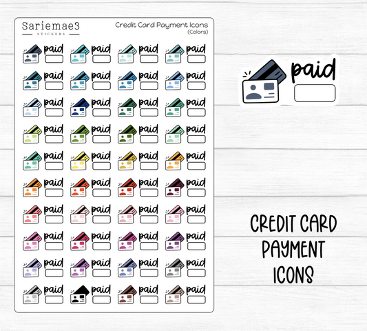 Credit Card Payment Icons