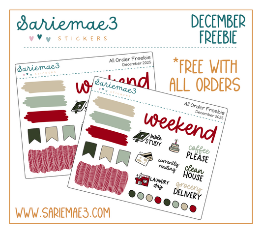 December 2025 Freebie
