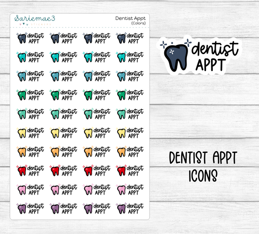 Dentist Appt Icons