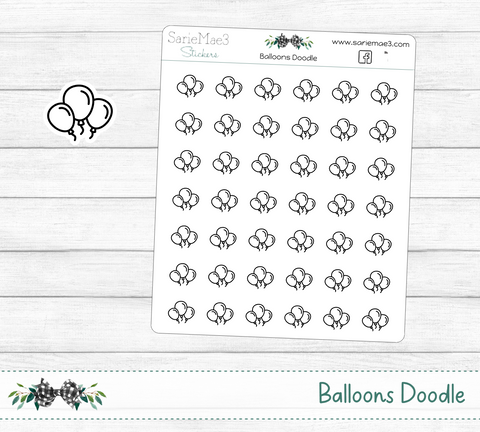 Balloons Doodle