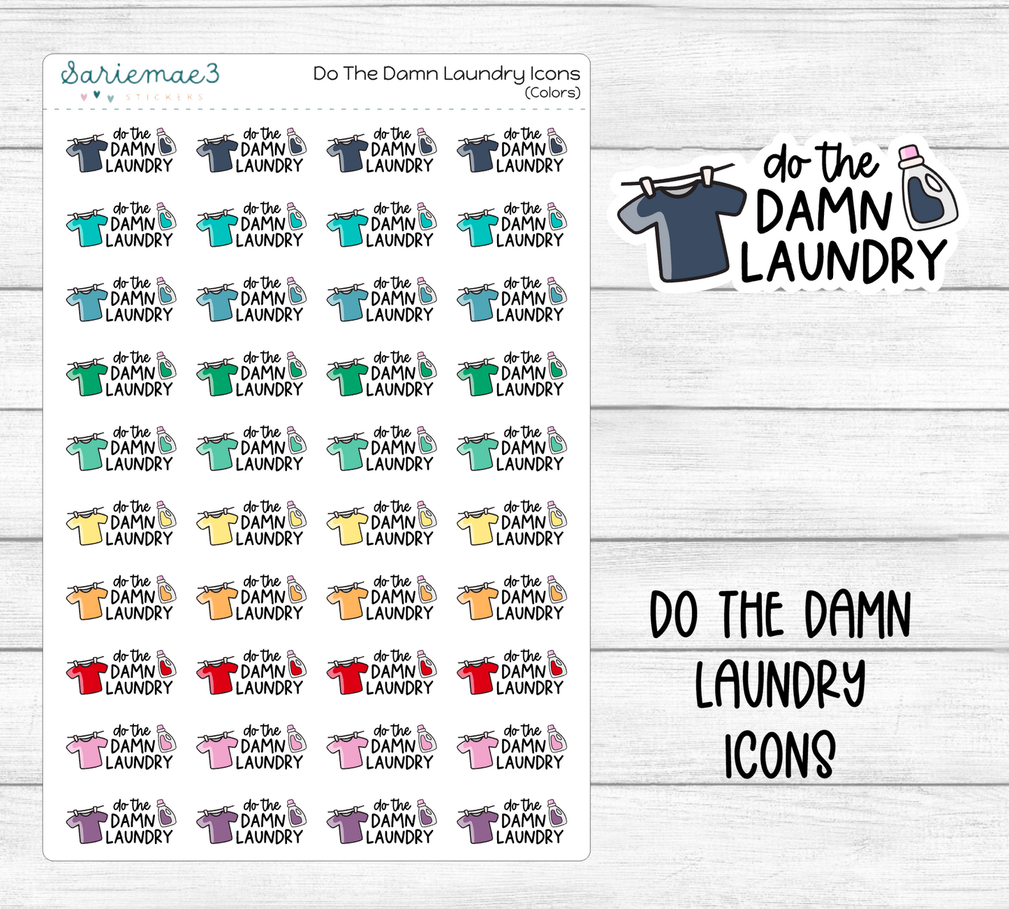 Do The Damn Laundry Icons (Reformat)