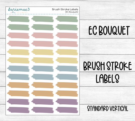 Brushstroke Labels (EC Bouquet)