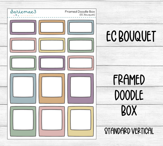 Framed Doodle Box (EC Bouquet)