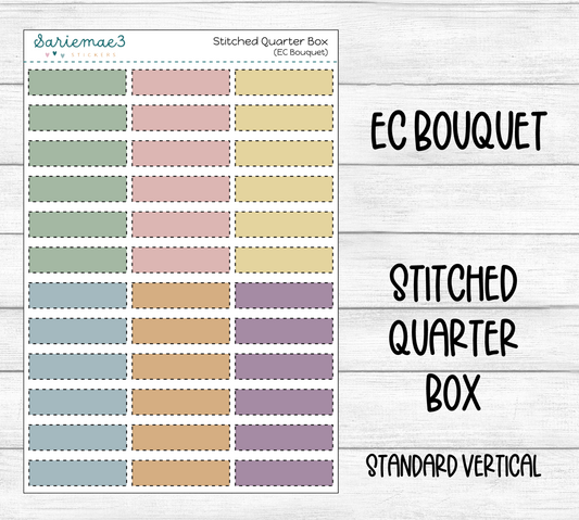 Stitched Quarter Box (EC Bouquet)