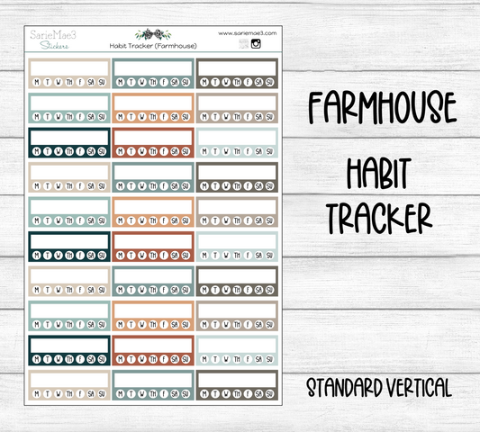 Habit Tracker (Farmhouse)