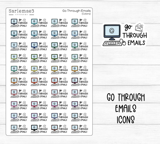 Go Through Emails Icons (Reformatted)