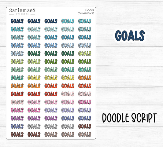 Goals (Doodle)