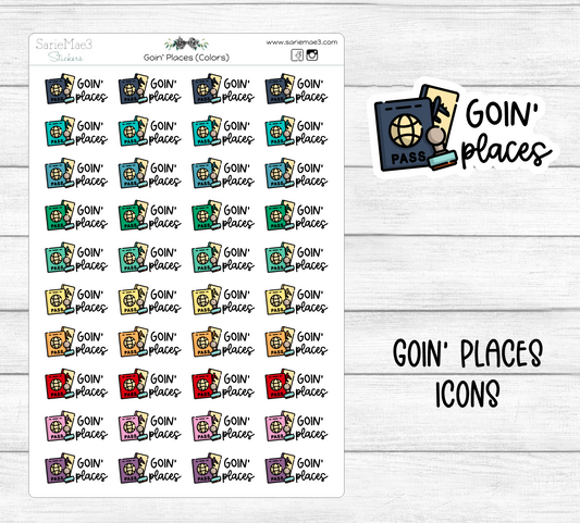 Goin' Places Icons