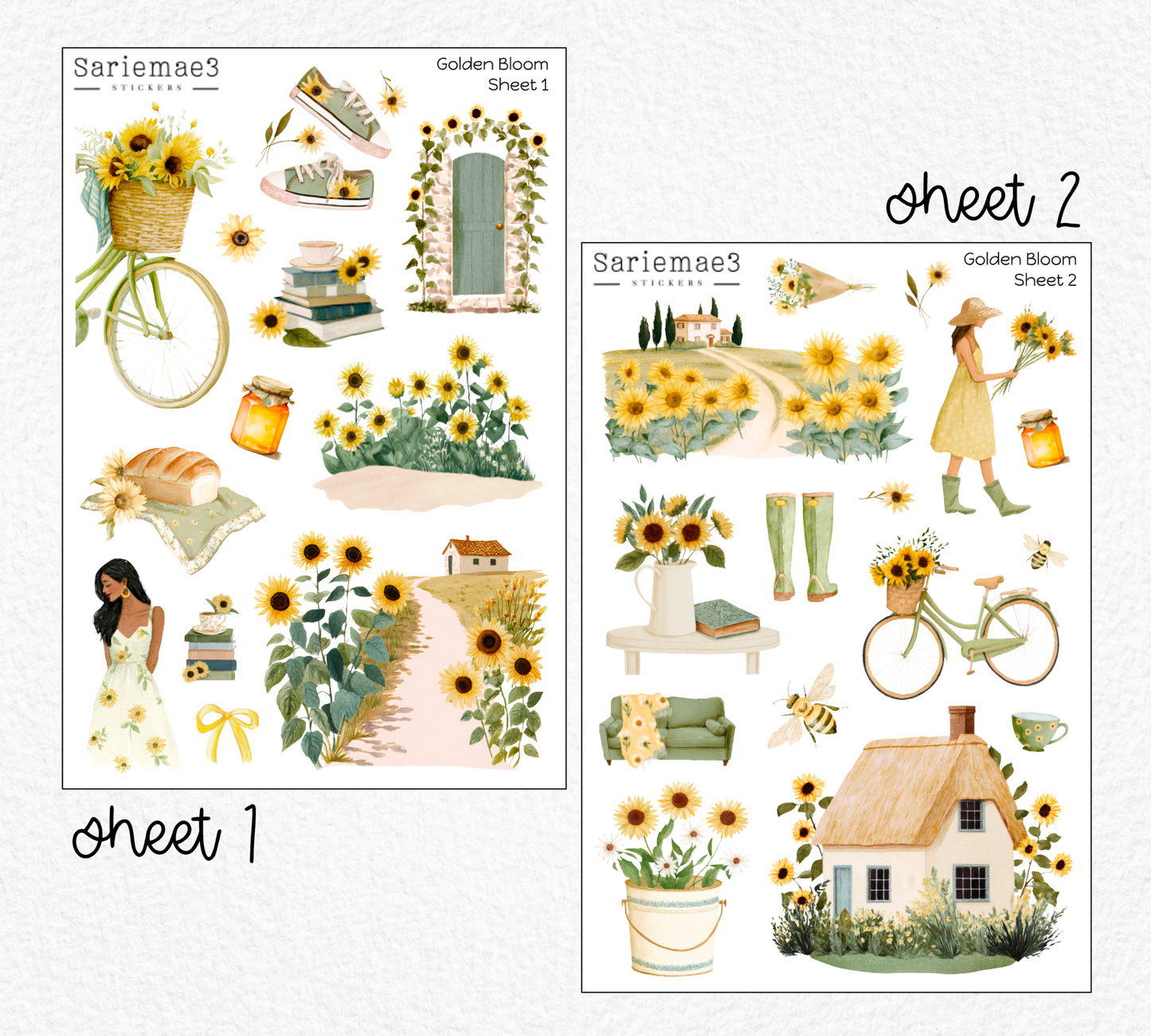 Golden Bloom Deco Collection