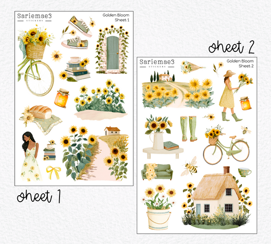 Golden Bloom Deco Collection