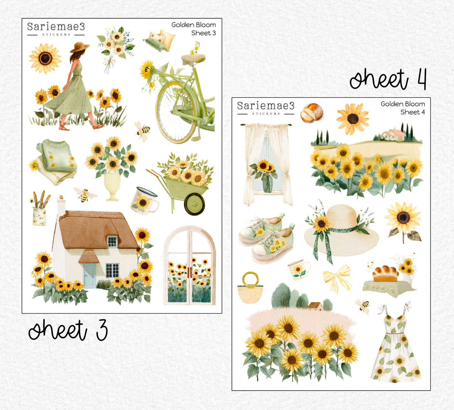 Golden Bloom Deco Collection