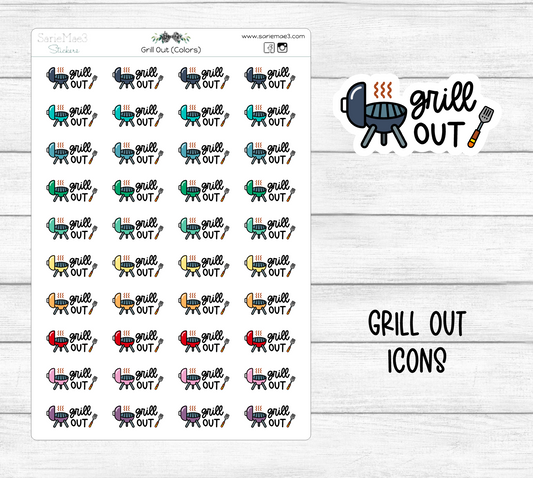 Grill Out Icons