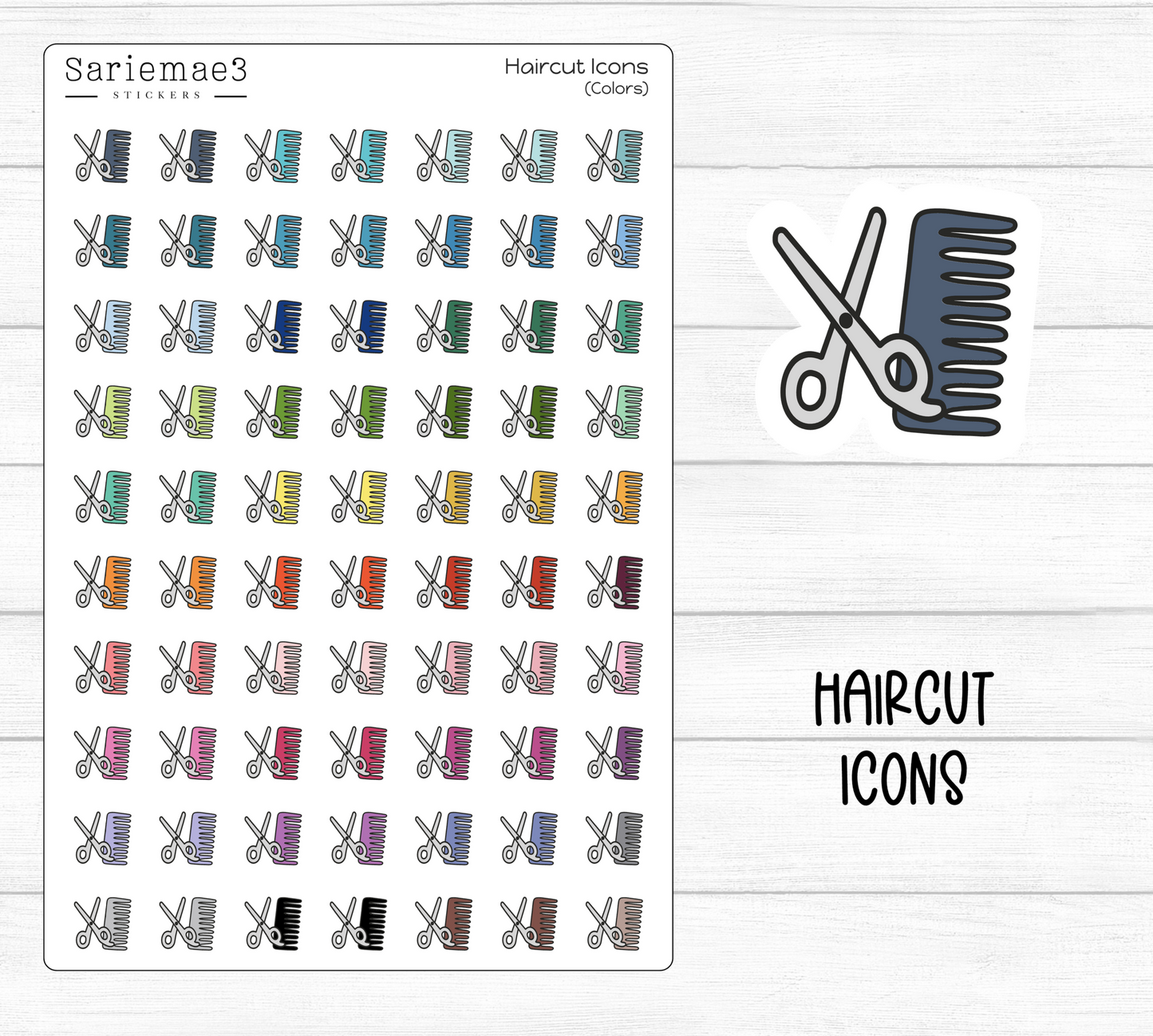 Haircut Icons (Reformatted)