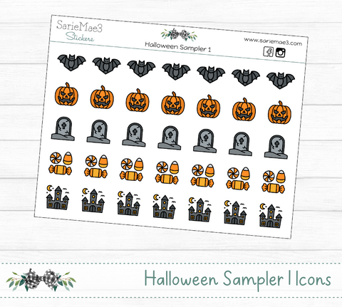 Halloween Sampler 1 Icons