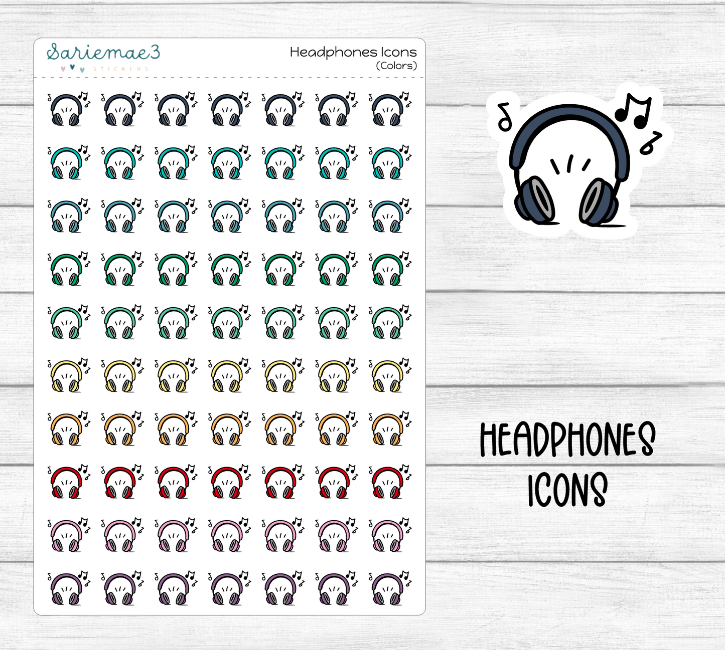 Headphones Icons