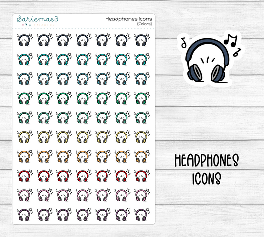Headphones Icons