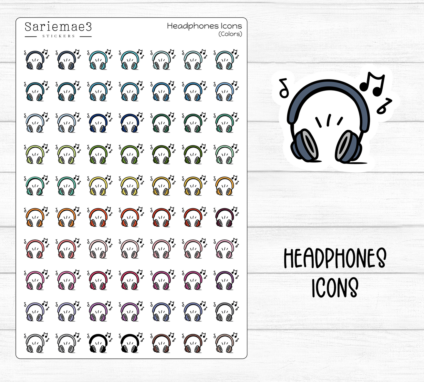 Headphones Icons
