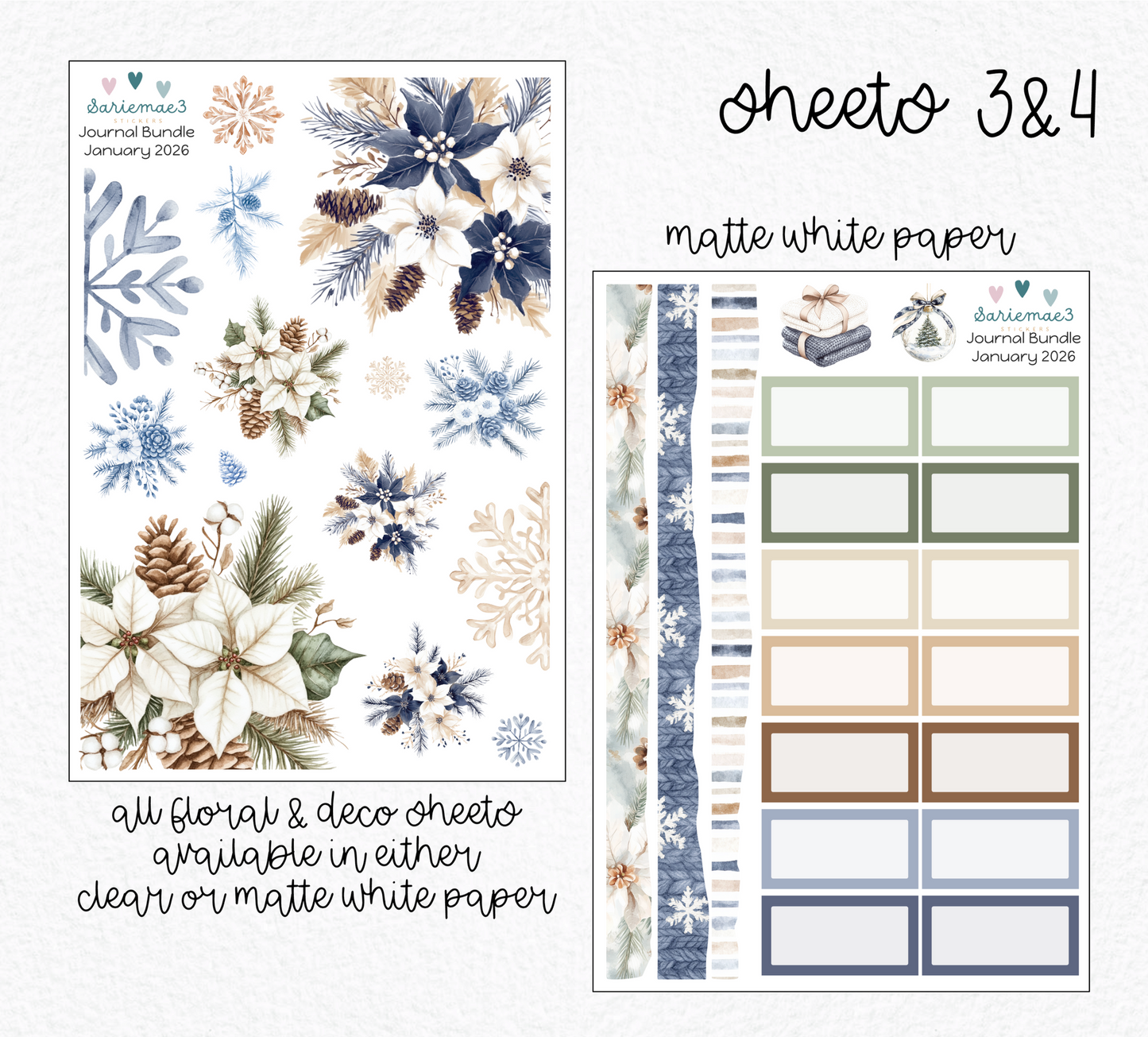 January Journal Bundle (20% off) LIMITED TIME! Bundle will be removed 1/31/26.