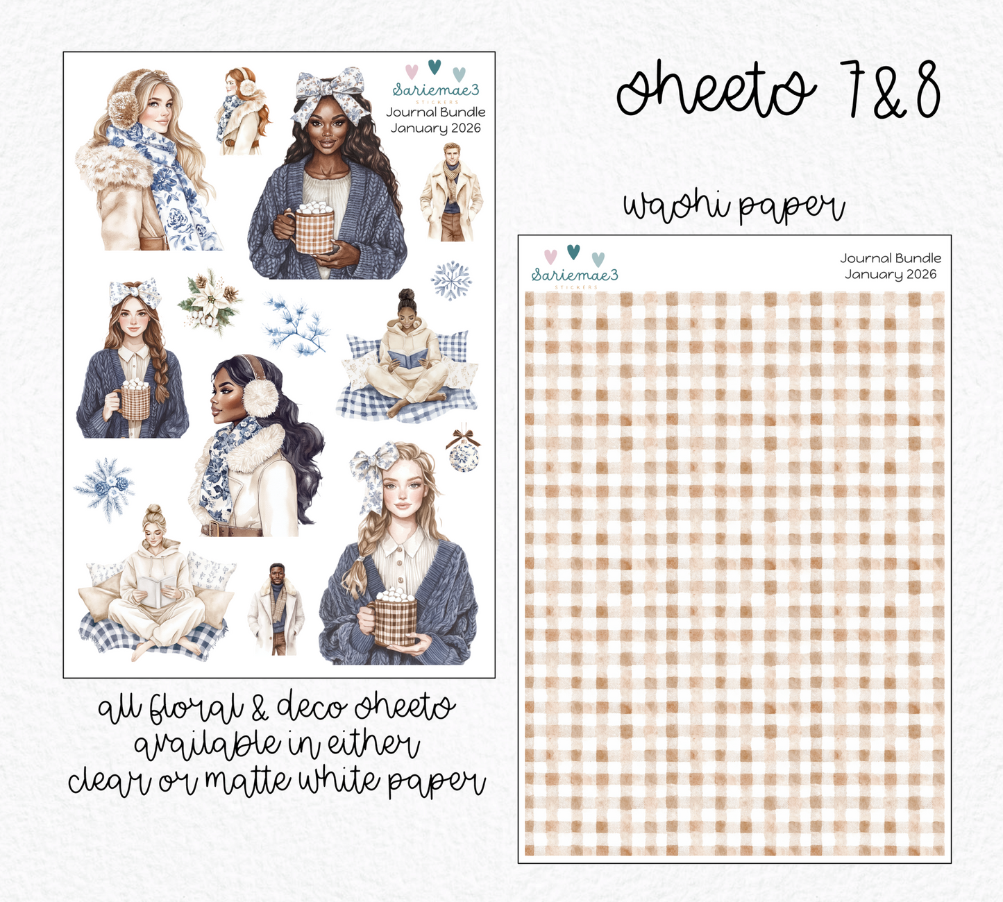 January Journal Bundle (20% off) LIMITED TIME! Bundle will be removed 1/31/26.