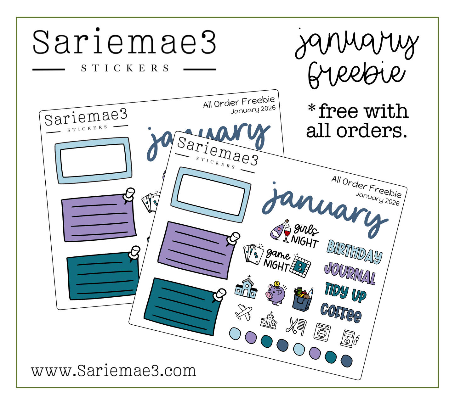 January 2026 Freebie
