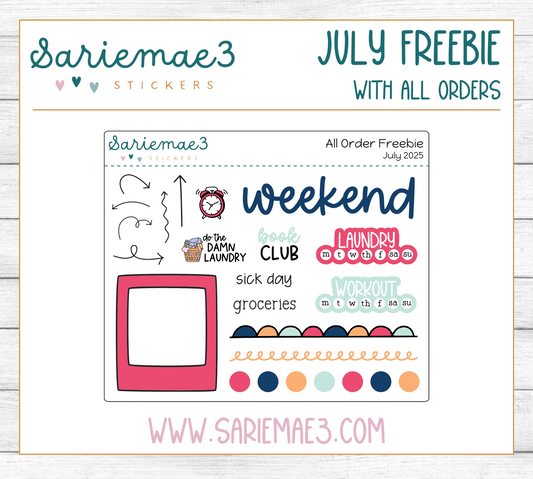July 2025 Freebie