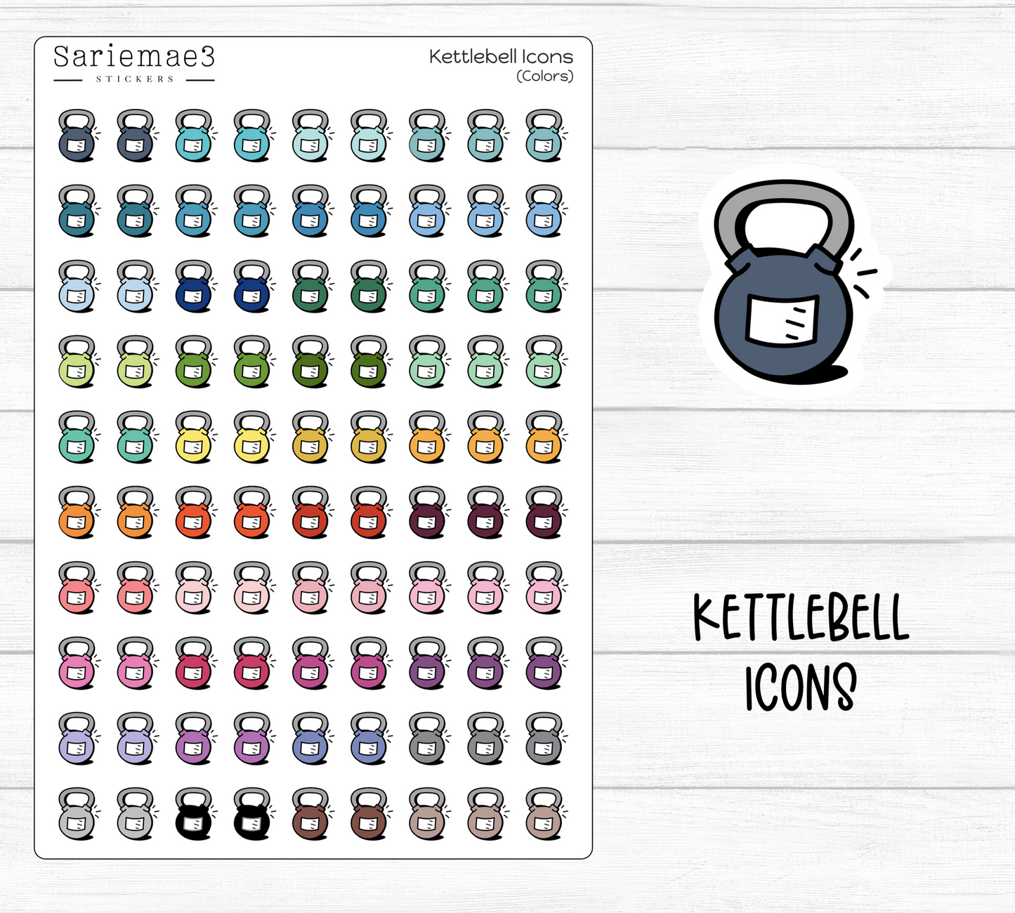 Kettlebell Icons