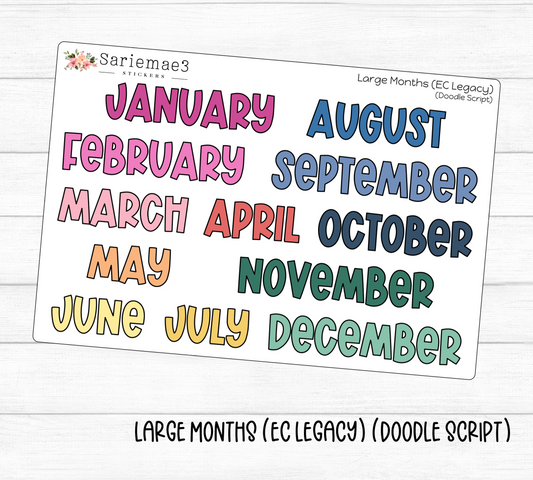 Large Months (EC Legacy)(Doodle)