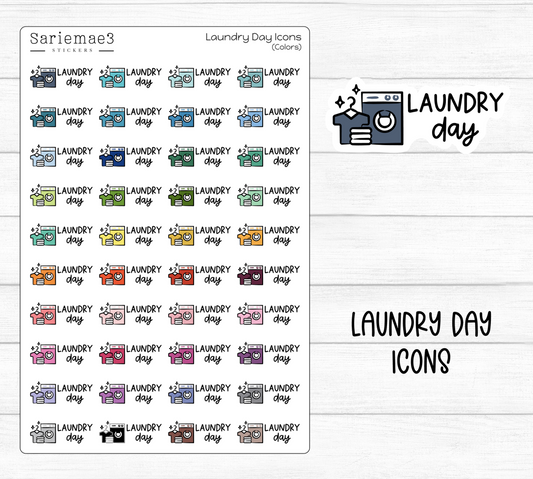 Laundry Day Icons